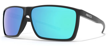 Gloss Black/Caribbean Blue Mirror