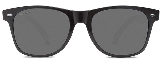 Abaco Waikiki Black Sunglasses Polarized Grey Lens Side